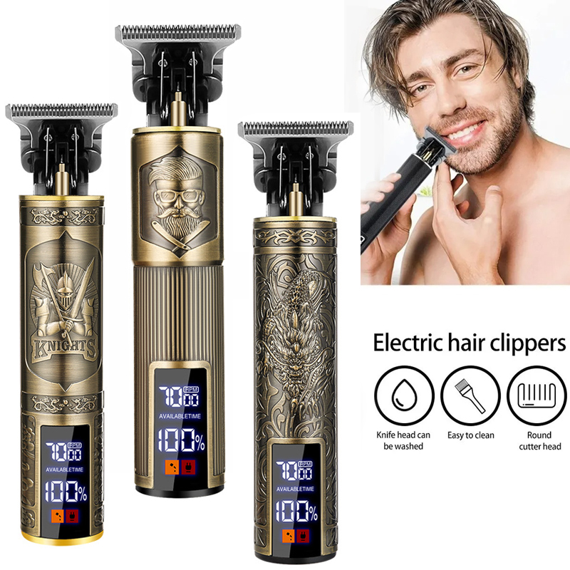 Men'S Grooming Scissors - Kabelloser T9 Haarschneider für Männer USB