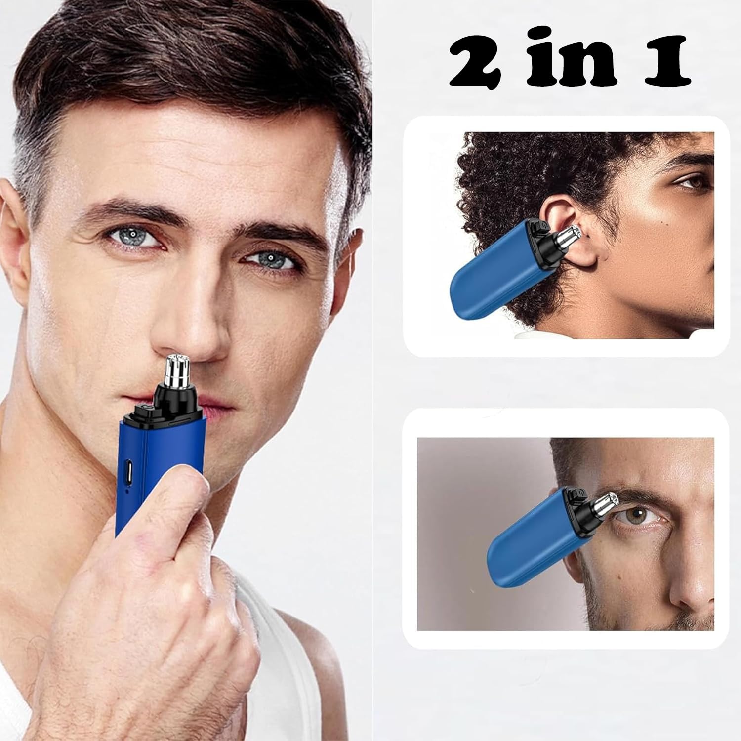 Nasen- und Ohrhaartrimmer USB- – Men'S Grooming Scissors Bewertung und Preis