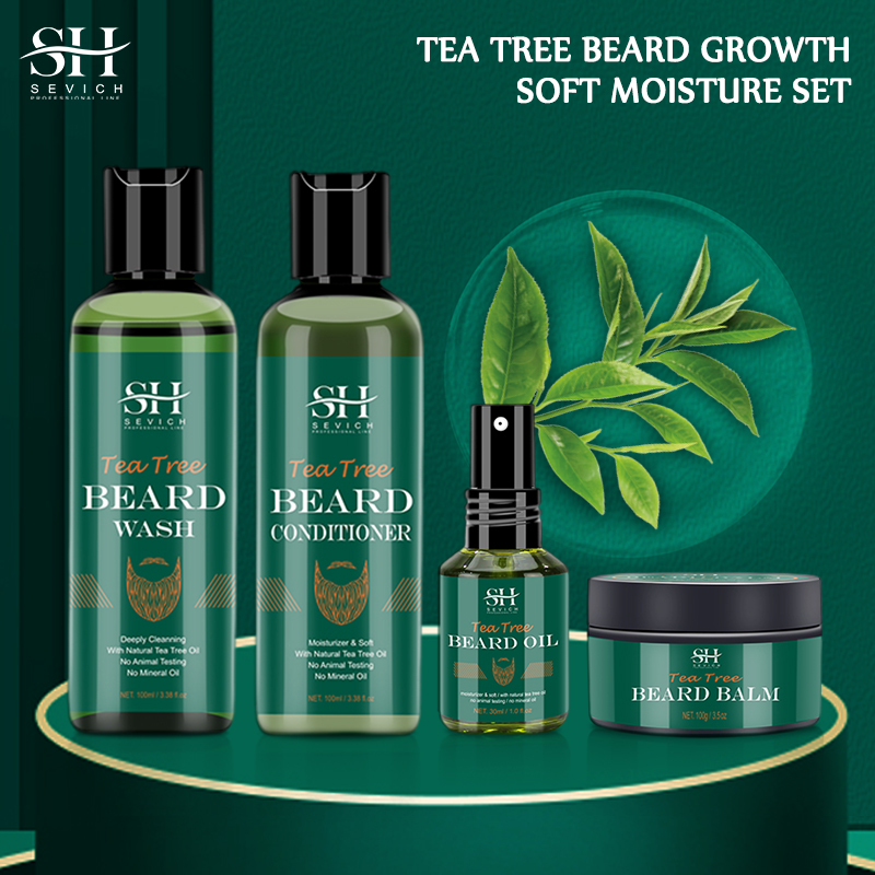 Sevich Tea Tree Bartpflegeseri – Beard Oil Growth Bewertung und Preis