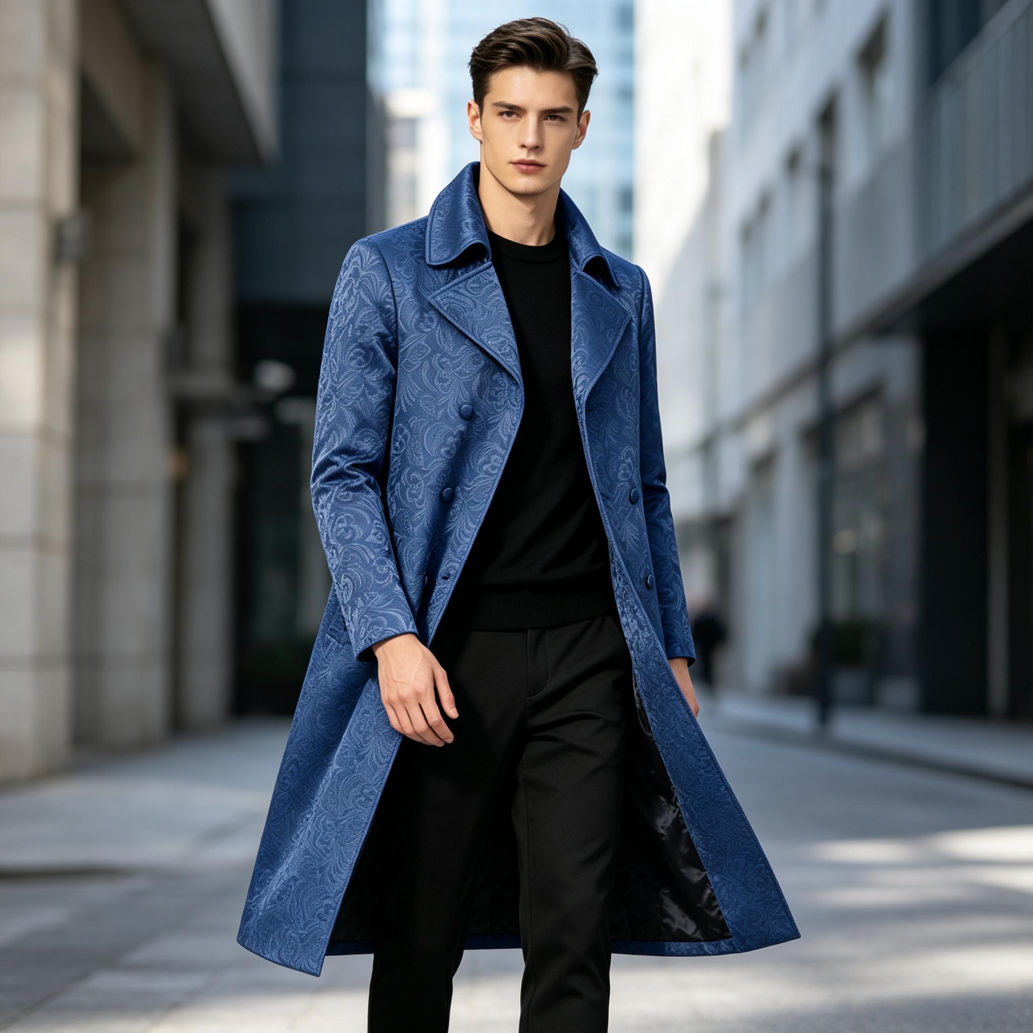 Luxuriöser Jacquard-Trenchcoat – Men'S Grooming Club Bewertung und Preis